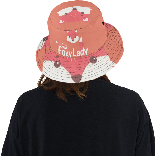 Funky Magic Foxy Lady All Over Print Bucket Hat