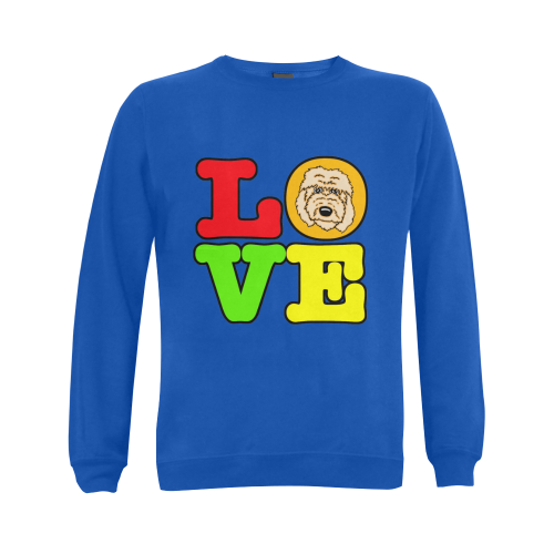 LOVE Gildan Crewneck Sweatshirt(NEW) (Model H01)