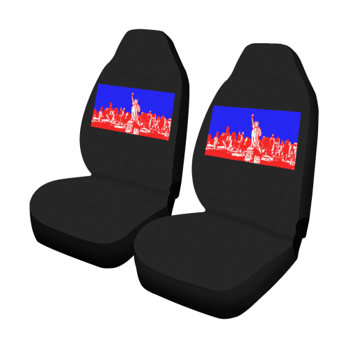 NEW YORK- Car Seat Covers (Set of 2)
