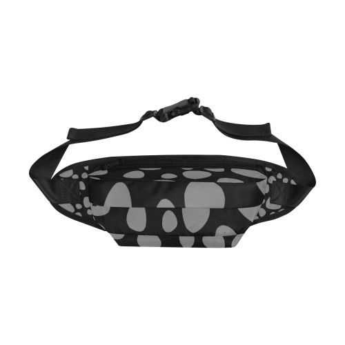 black leopard skin Fanny Pack/Large (Model 1676)