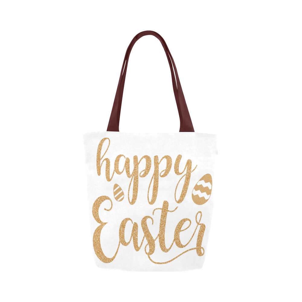 Happy easter Canvas Tote Bag (Model 1657)