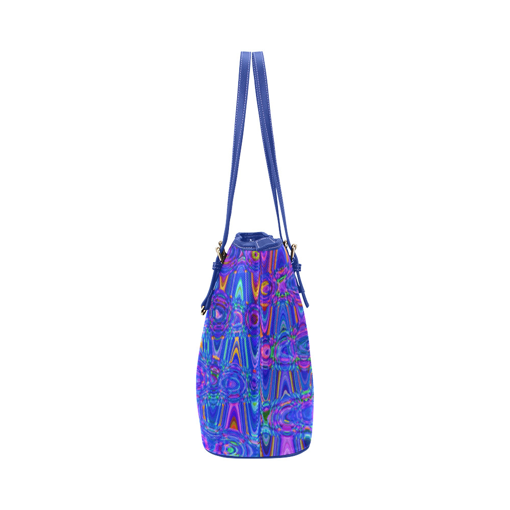 GLOWING PASSION Leather Tote Bag/Large (Model 1651)