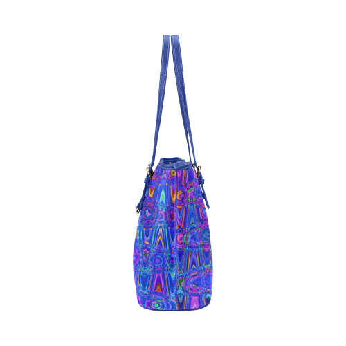 GLOWING PASSION Leather Tote Bag/Large (Model 1651)