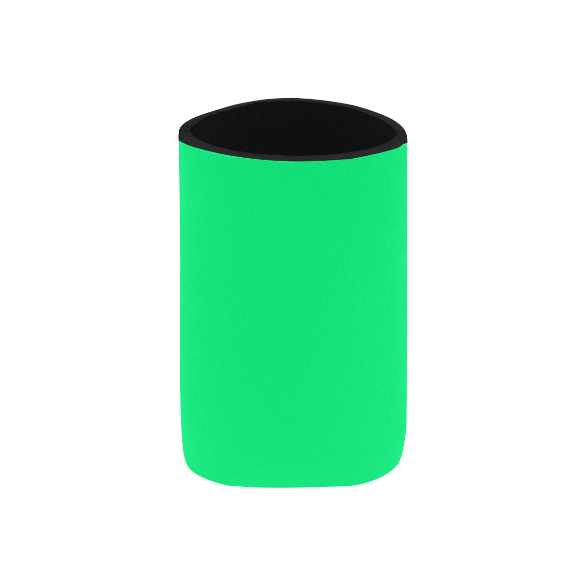 color spring green Neoprene Can Cooler 4" x 2.7" dia.