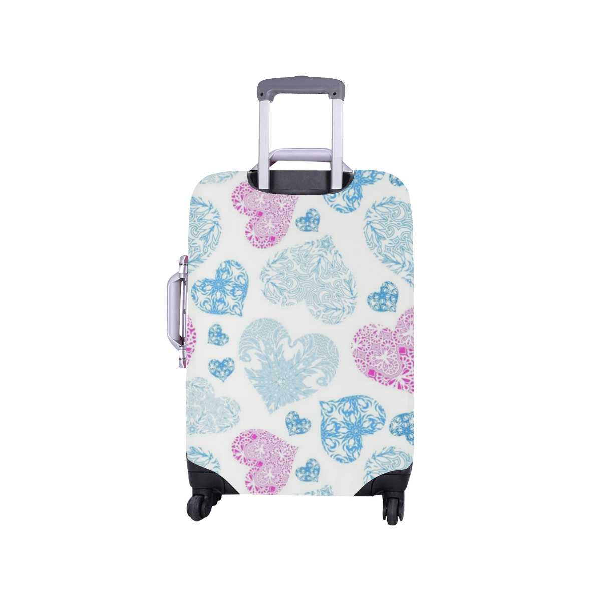 Hearts Luggage Cover Luggage Cover/Small 18"-21"