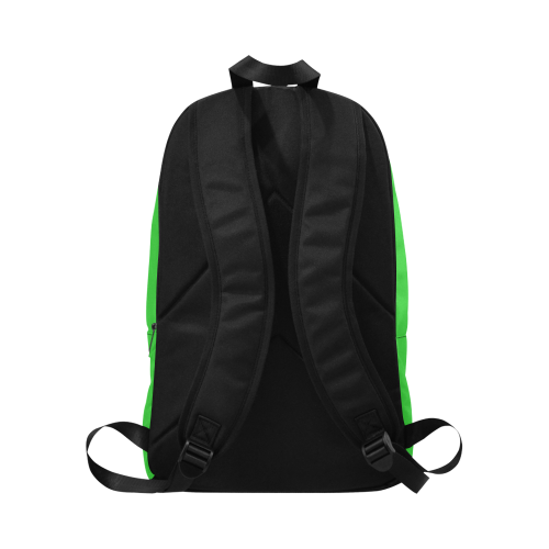 color lime green Fabric Backpack for Adult (Model 1659)