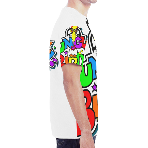 ITEM 31 _ T-SHIRT - LOGO New All Over Print T-shirt for Men (Model T45)