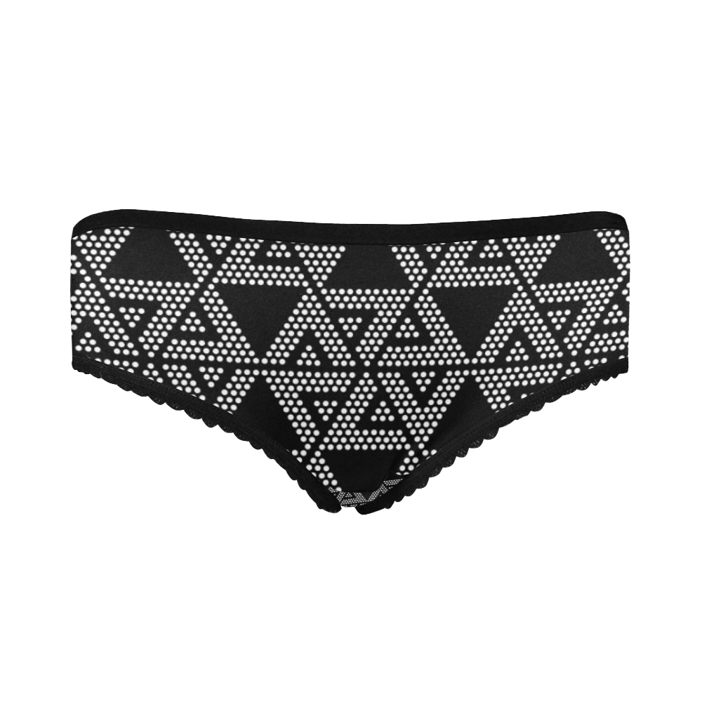 Polka Dots Party Women's All Over Print Classic Briefs (Model L13)