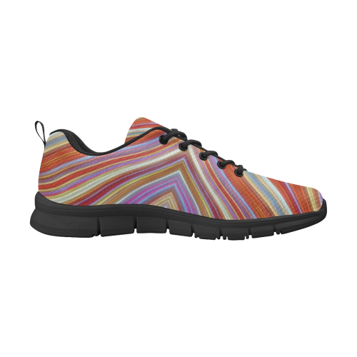 Wild Wavy X Lines 13 Women's Breathable Running Shoes (Model 055)