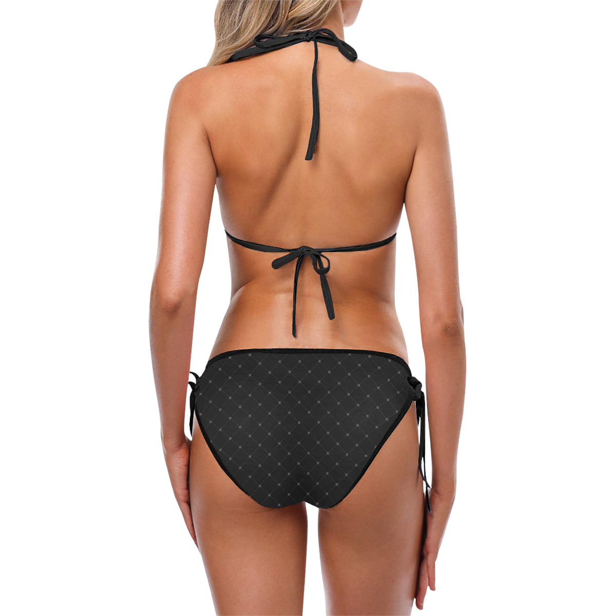 Abstract_Pattern Custom Bikini Swimsuit (Model S01)