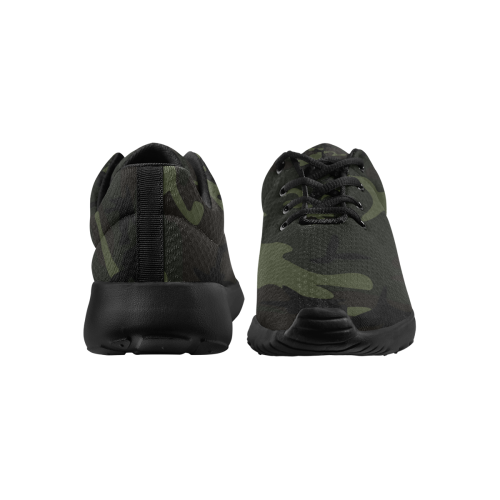 Camo Green Women's Athletic Shoes (Model 0200)