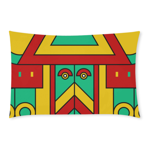 Aztec Spiritual Tribal 3-Piece Bedding Set
