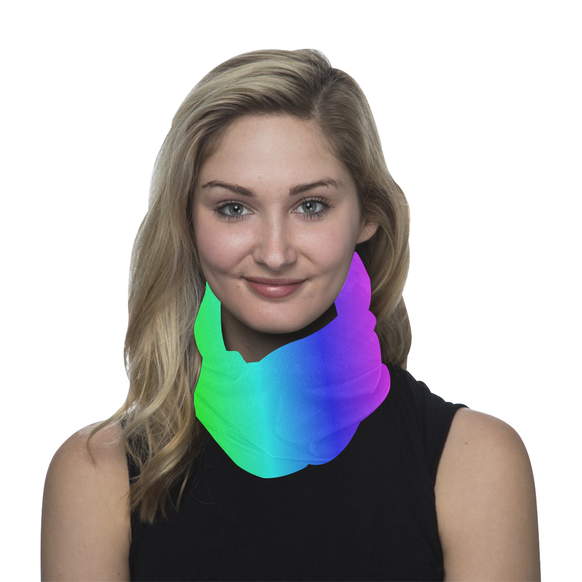 Crayon Box Ombre Rainbow Multifunctional Headwear