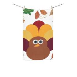 Thanksgiving Turkey Custom Towel 16"x28"