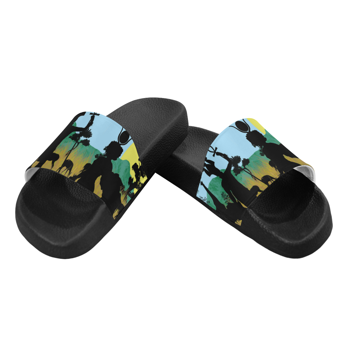 SAFARI NTR WARRIOR Women's Slide Sandals (Model 057)