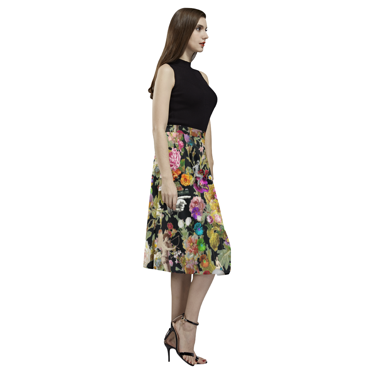 Let me Count the Ways 2 Aoede Crepe Skirt (Model D16)