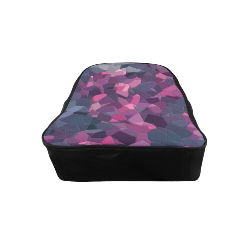 purple pink magenta mosaic #purple School Backpack (Model 1601)(Small)