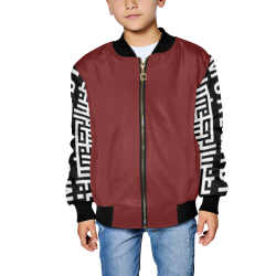 M1 Kids' All Over Print Bomber Jacket (Model H40)