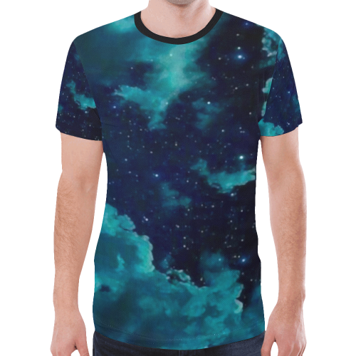 Woke Night Sky 2 New All Over Print T-shirt for Men (Model T45)