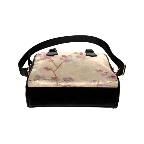Awesome Japanese Cherry Blossoms Shoulder Handbag (Model 1634)
