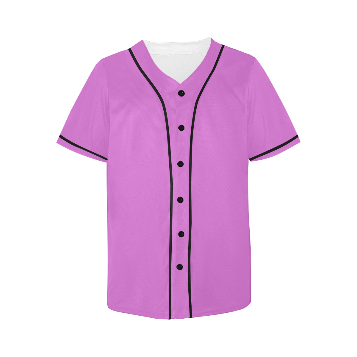 color orchid All Over Print Baseball Jersey for Women (Model T50)