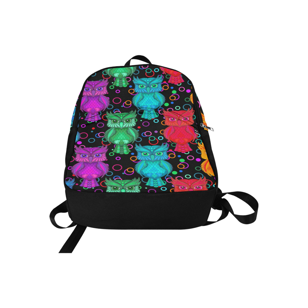 Psychedelic Retro Owls by ArtformDesigns Fabric Backpack for Adult (Model 1659)