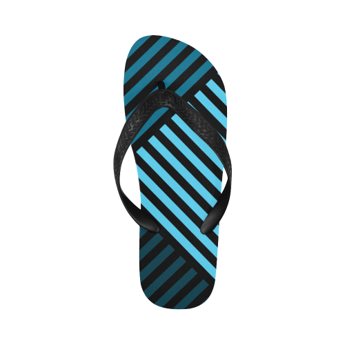 Blue Weave Flip Flops for Men/Women (Model 040)