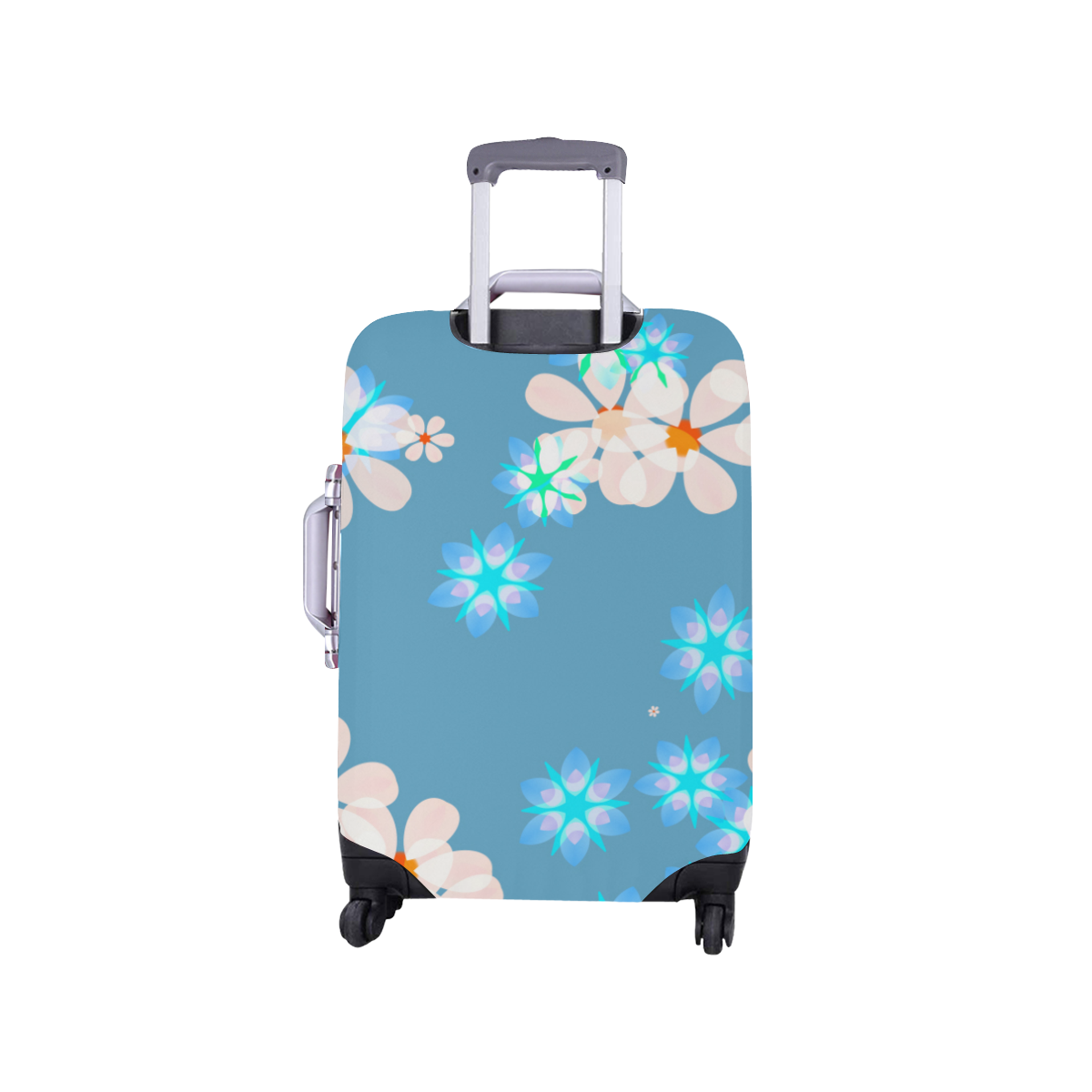 Fresh Flowers Luggage Cover/Small 18"-21"