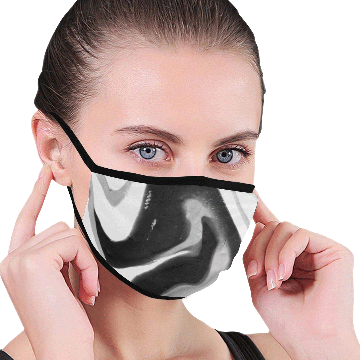 Night Travel Face Mask Mouth Mask (2 Filters Included) (Non-medical Products)