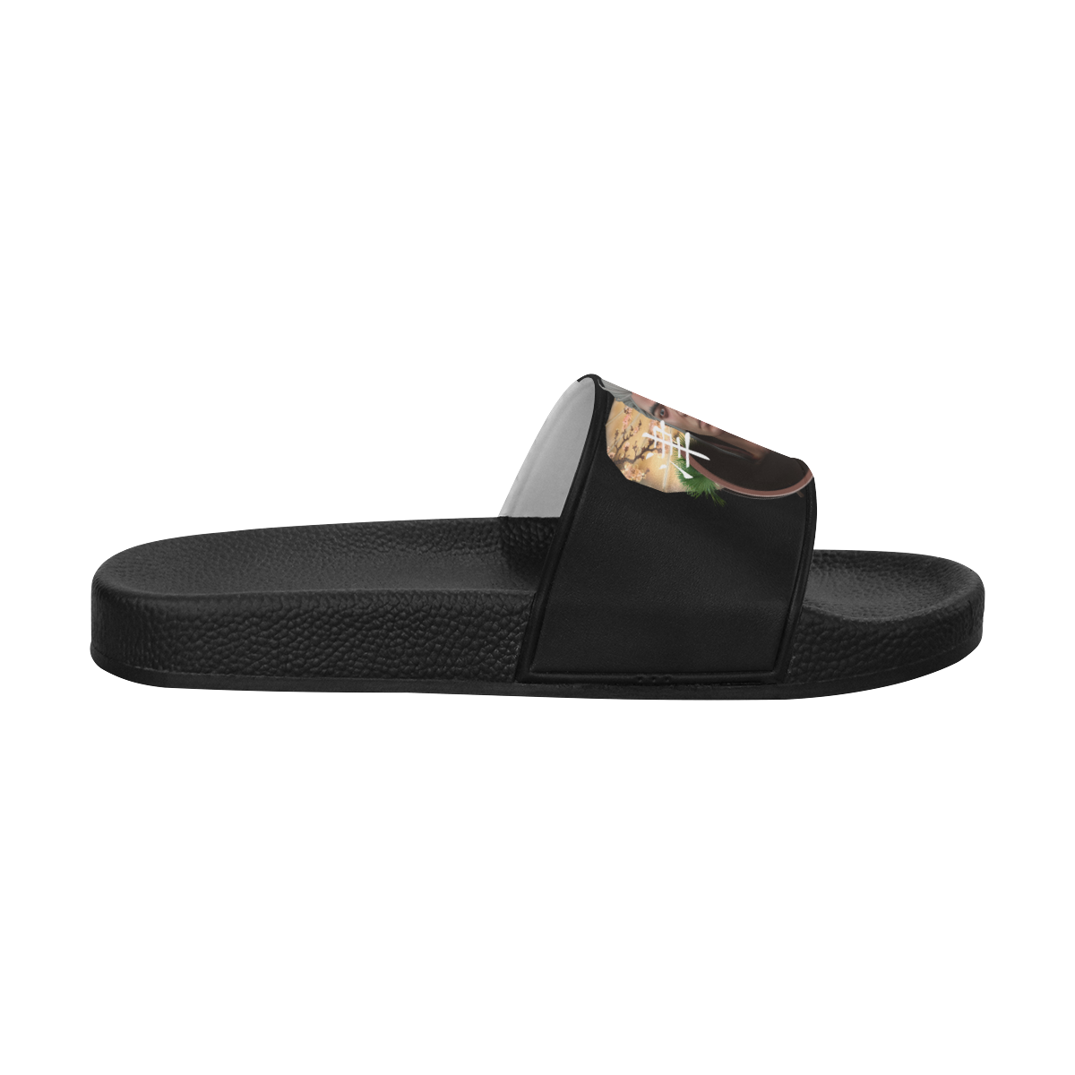 Hustler Asian Art Men's Slide Sandals/Large Size (Model 057)