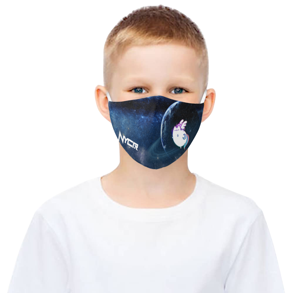 Ravicorn in Space Mask 3D Mouth Mask with Drawstring (2 Filters Included) (Model M04) (Non-medical Products)