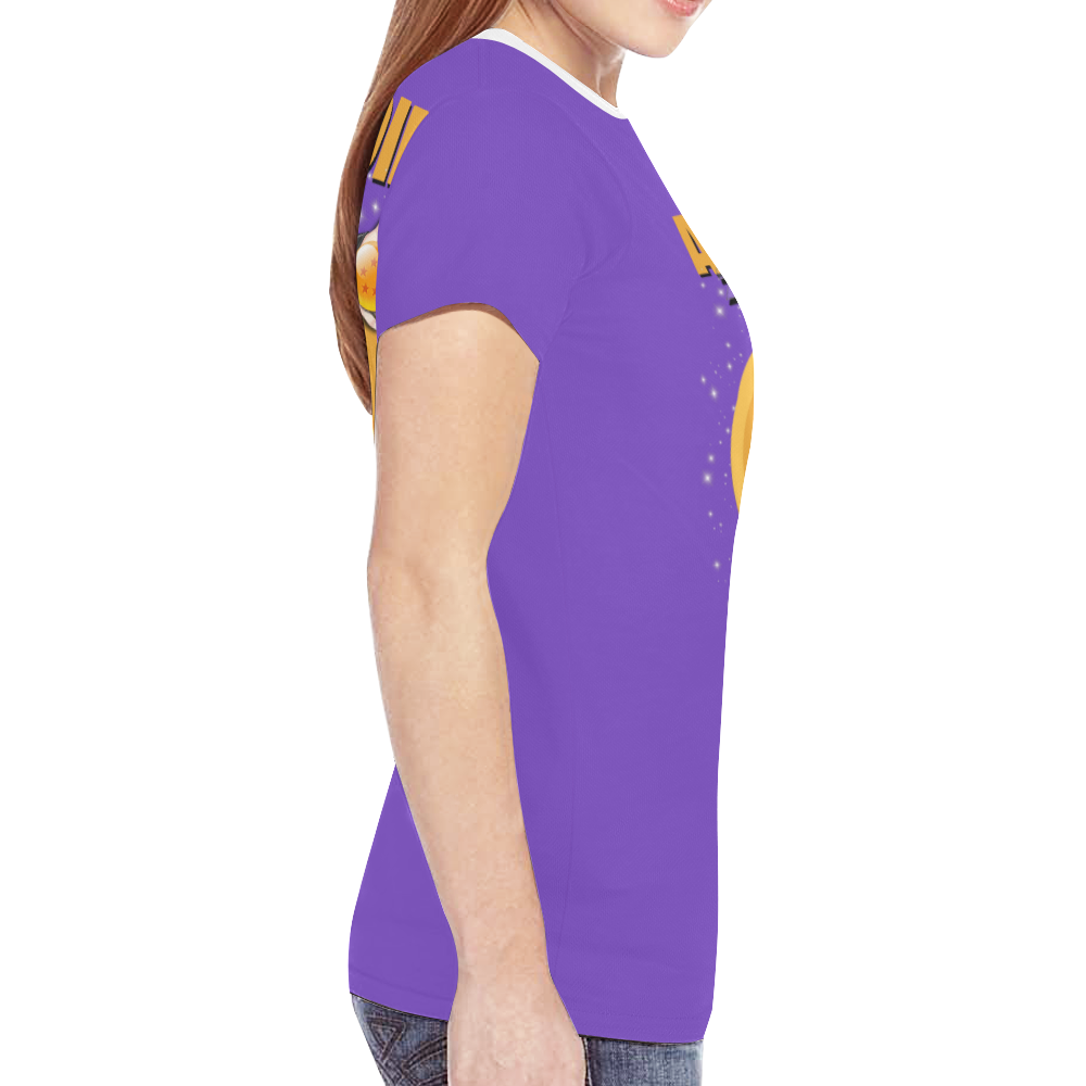 Android 21 New All Over Print T-shirt for Women (Model T45)