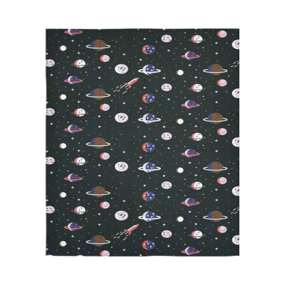 galaxy spaces Cotton Linen Wall Tapestry 51"x 60"