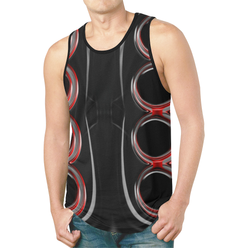 abstract_5500_2019_RBW_75h New All Over Print Tank Top for Men (Model T46)