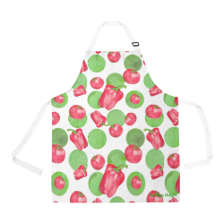 Fairlings Delights Veggie Collection- Peppers and Tomatos 53086 All Over Print Apron