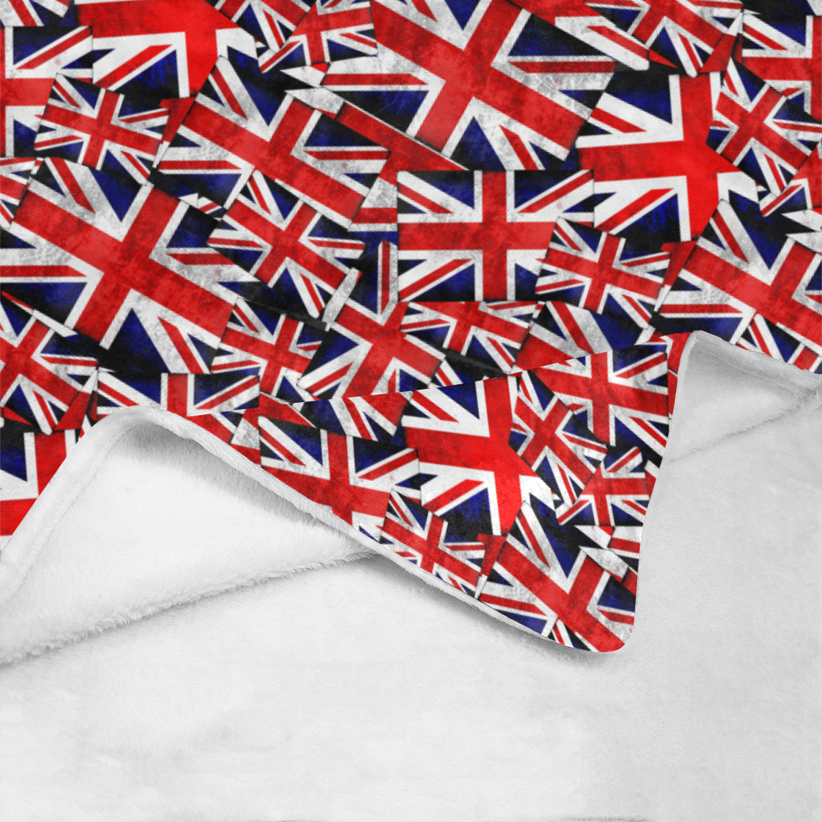 Union Jack British UK Flag Ultra-Soft Micro Fleece Blanket 50"x60"