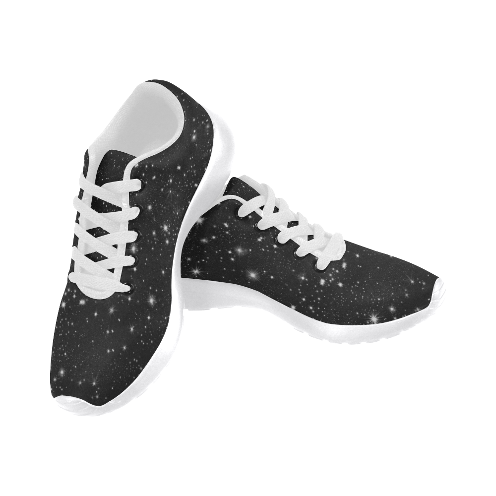 Stars in the Universe (White Laces) Women's Running Shoes/Large Size (Model 020)