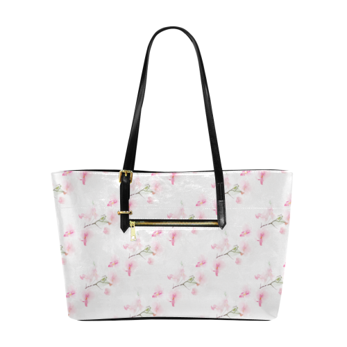 PATTERN ORCHIDÉES Euramerican Tote Bag/Large (Model 1656)