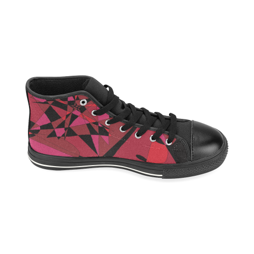 Abstract #8 S 2020 High Top Canvas Shoes for Kid (Model 017)