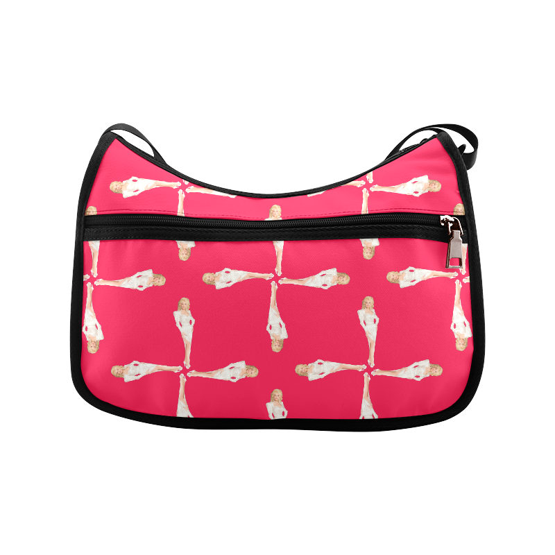 dolly pink Crossbody Bags (Model 1616)