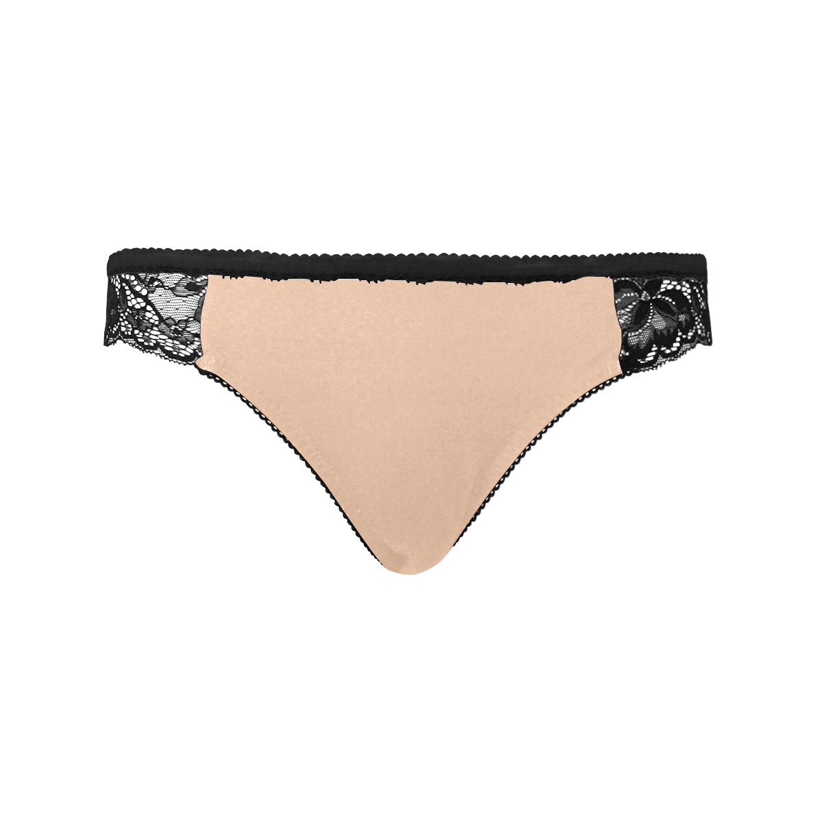 color apricot Women's Lace Panty (Model L41)