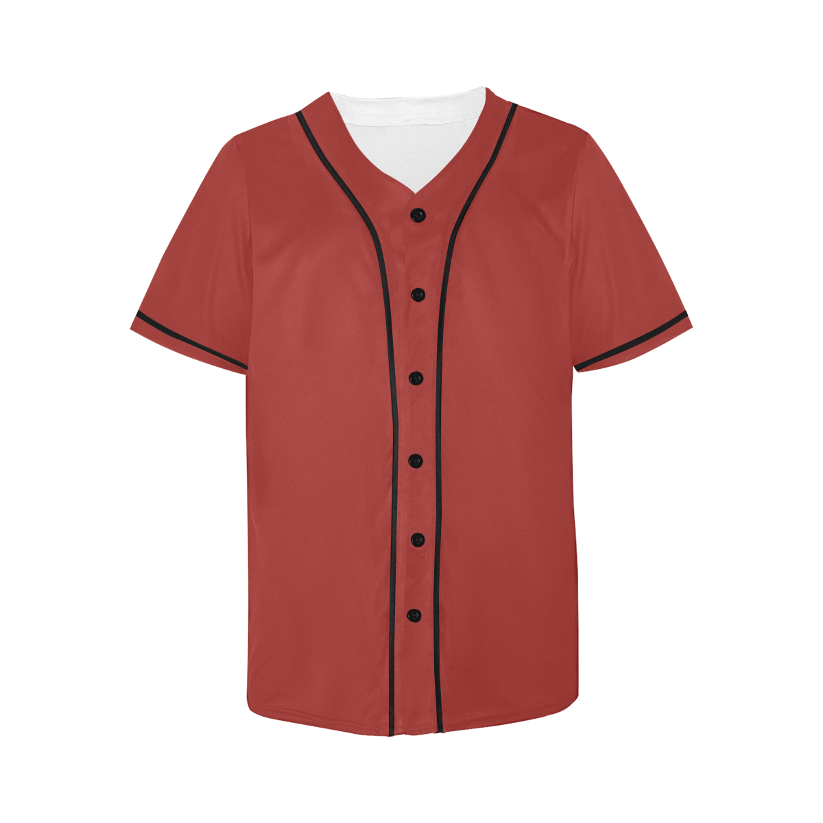 color brown All Over Print Baseball Jersey for Women (Model T50)