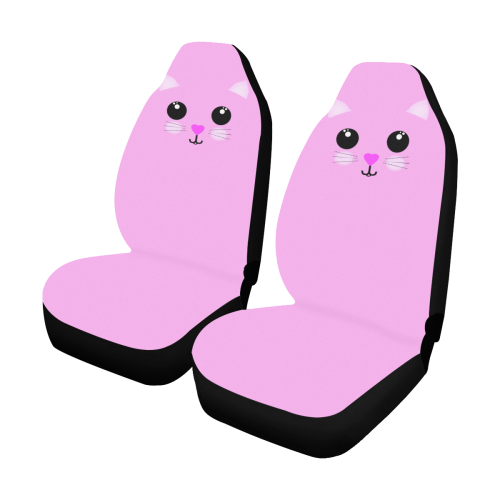 Kawaii Kitty Car Seat Covers (Set of 2)