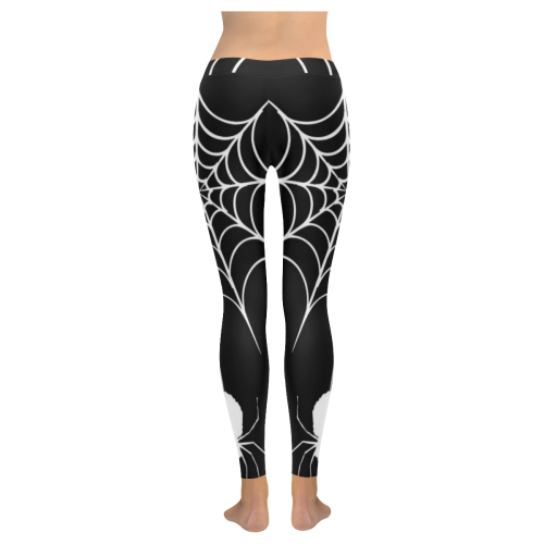 Beautiful poison spider Women's Low Rise Leggings (Invisible Stitch) (Model L05)