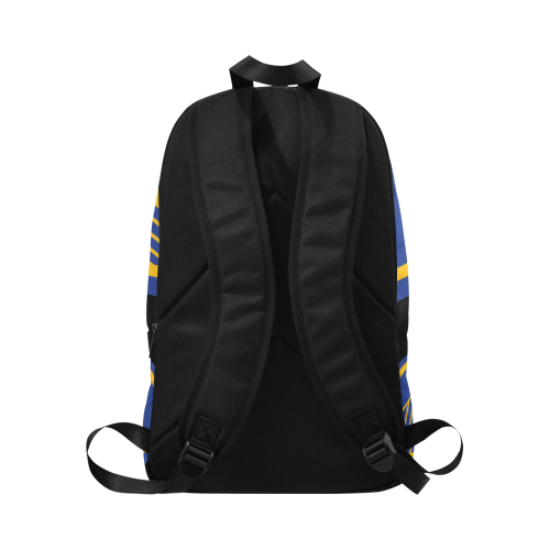 Golden State Warriors Black Fabric Backpack for Adult (Model 1659)