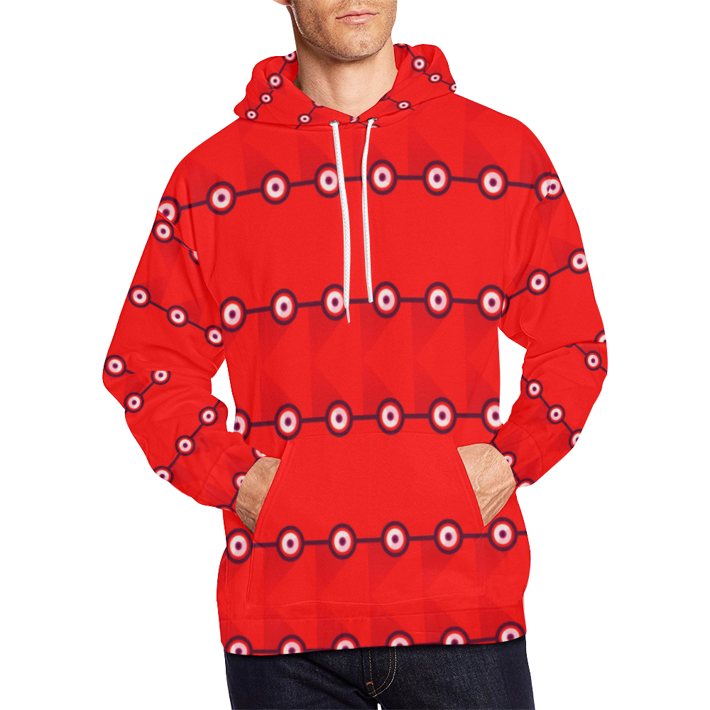 10000 art324 3 All Over Print Hoodie for Men (USA Size) (Model H13)