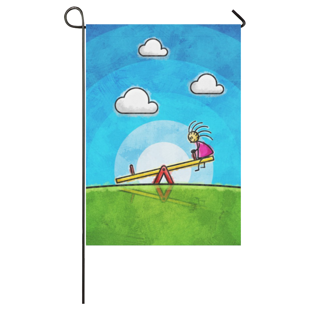 Imaginary Friend Garden Flag 28''x40'' （Without Flagpole）