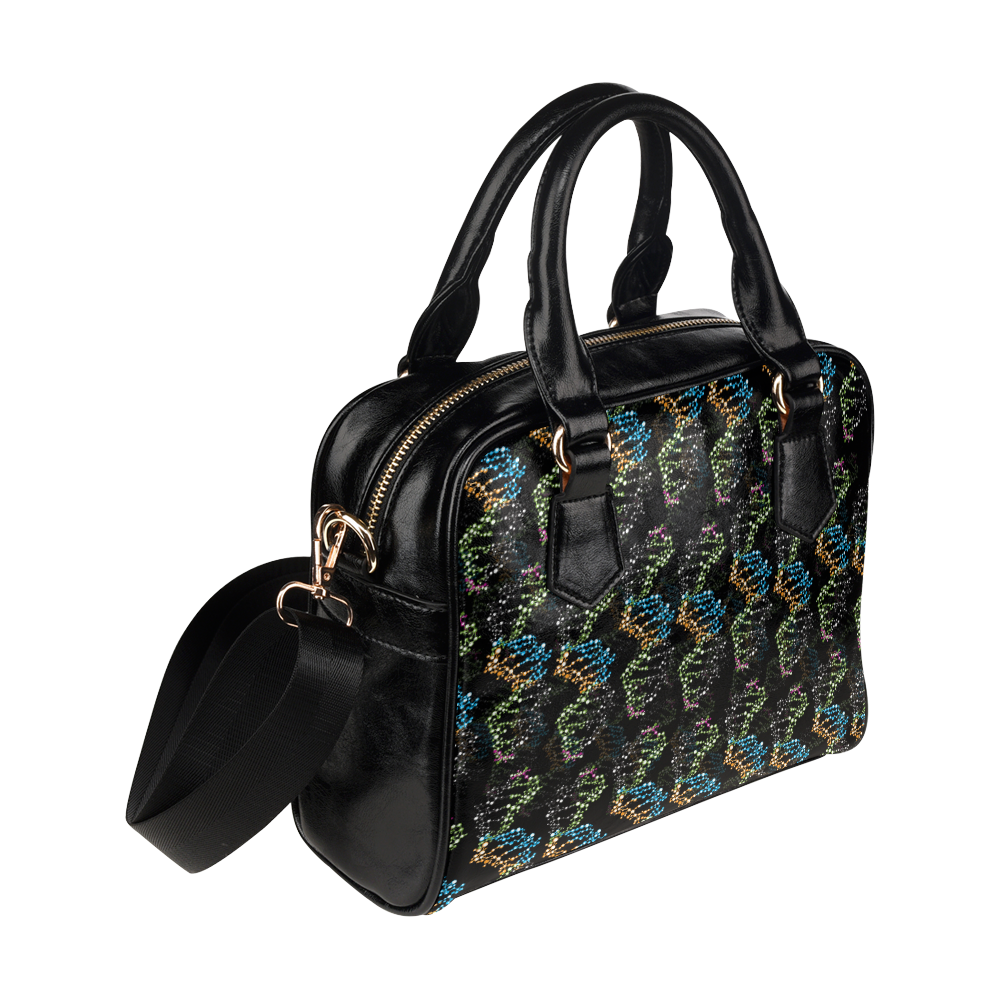 DNA pattern - Biology - Scientist Shoulder Handbag (Model 1634)