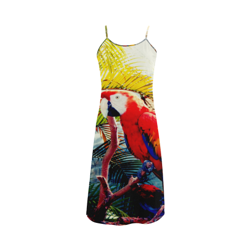 Parrot garden Alcestis Slip Dress (Model D05)