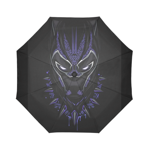 Black Panther Auto-Foldable Umbrella (Model U04)